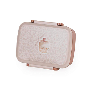 Ланч-бокс с разделителем Mrs. Ertha "Bouquet Silhouette", цветочный эскиз